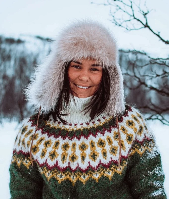 Winter Coarvegiella Alafoss Wool Sweater - Knitting kit Layered Multi-layer Single Layer Winter Coarvegiella Alafoss Wool Sweater - Knitting kit Layered Multi-layer Single Layer