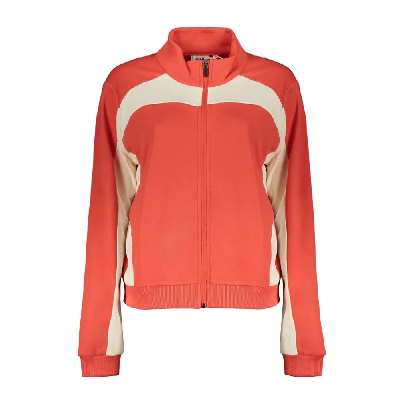 Fila Pink Polyester Sweater Sweater Knitwear Pullover