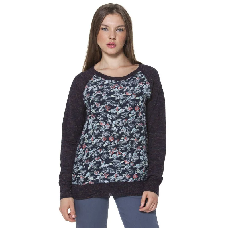 Fred Perry Multicolor Silk Sweater Chenille Brocade Lace
