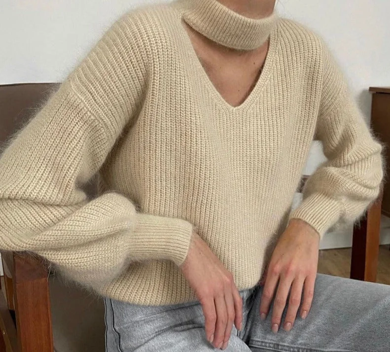 Khaki (V-neck)