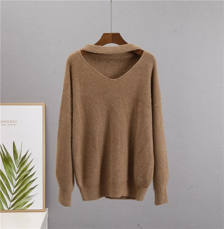 Brown(V-neck)