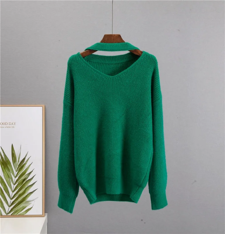 Dark Green (V-neck)