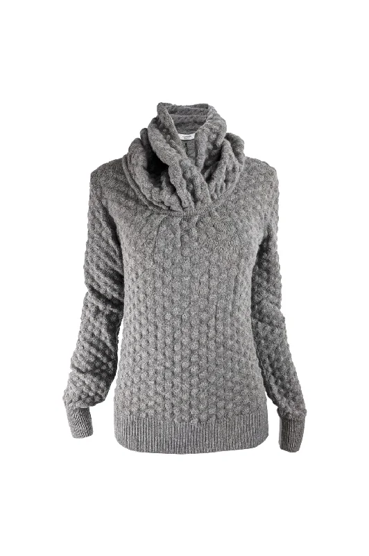 Womens Archive Bubble Knit Jumper, A/W 2007 Hooded Sweater Collared Sweater Shawl Collar Womens Archive Bubble Knit Jumper, A/W 2007 Hooded Sweater Collared Sweater Shawl Collar