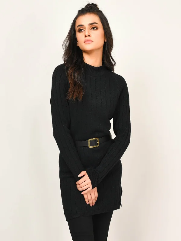 Classic Tunic Sweater Nylon Fabric Polyester Fabric Spandex Fabric