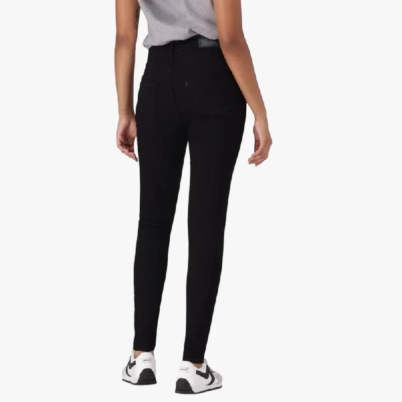 Levis Womens Hirise Super Skinny Jean Black Rinse