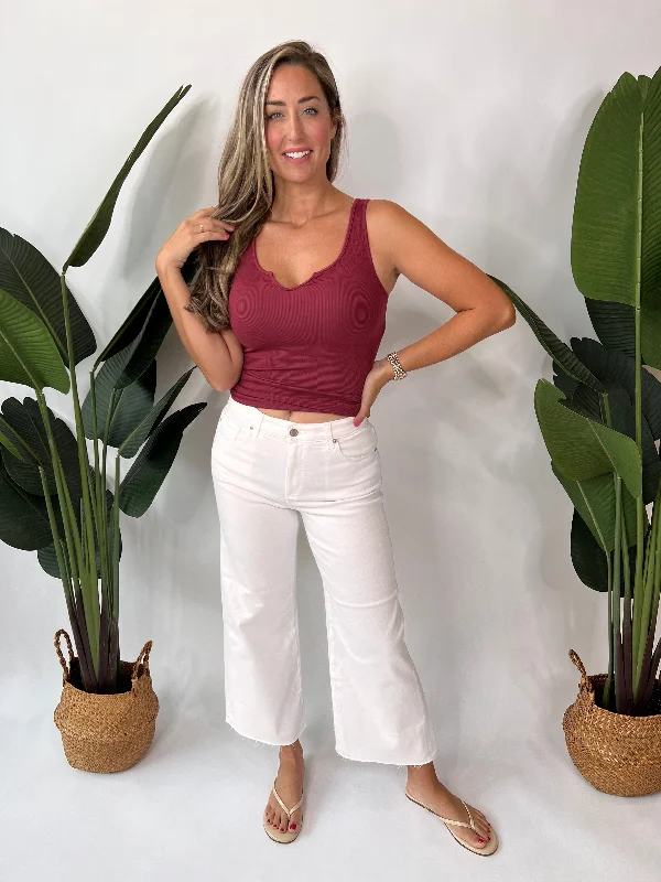 AG Saige Wide Leg Crop Jean