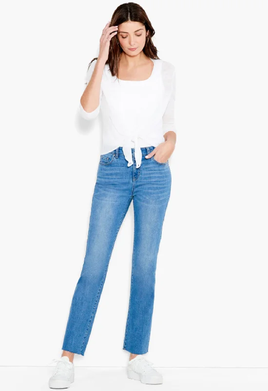 Nic+Zoe Mid-Rise Straight Jean