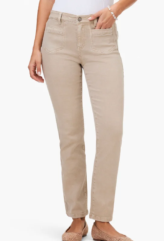 Nic+Zoe Mid-Rise Straight Jean