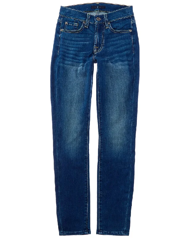 7 For All Mankind Ankle Gwenevere Jean Comfortable Low-Rise Jeans