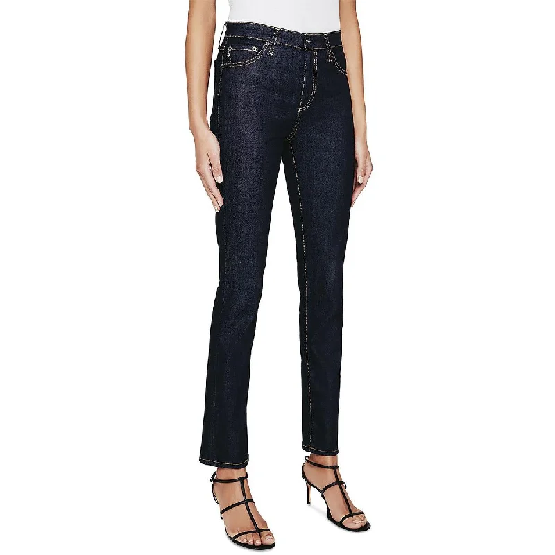 AG Adriano Goldschmied Womens Mari Denim High Rise Bootcut Jeans Trendy Vintage Denim Jeans