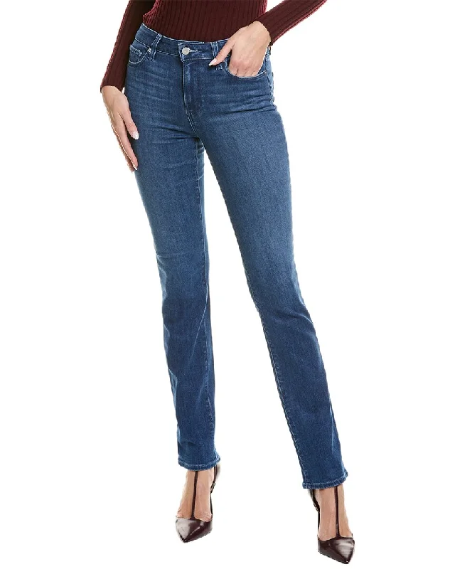 Paige Hoxton Dreams High Rise Straight Leg Jean Comfortable Jogger Style Jeans