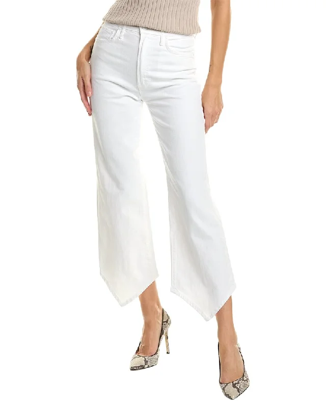 Mother Denim The Dagger Flood Totally Innocent Straight Jean Cozy Wide-Legged Jeans