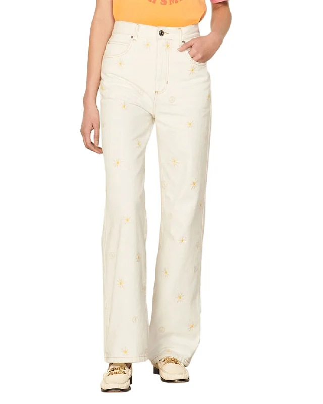 Sandro Jean Fashionable Straight Fit Denim