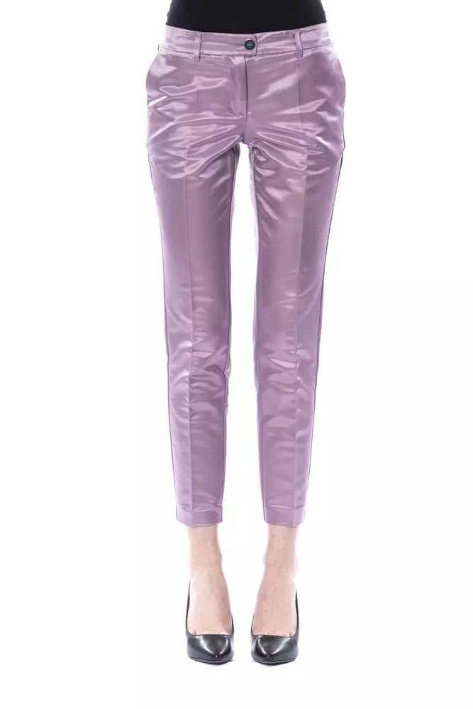 BYBLOS  Cotton Jeans & Women's Pant Comfortable Mid-Rise Jeans