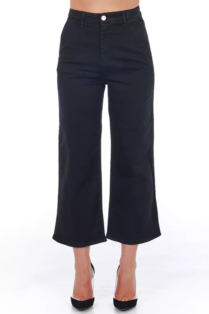 Frankie Morello  Cotton Jeans & Women's Pant Stylish Acid-Wash Jeans