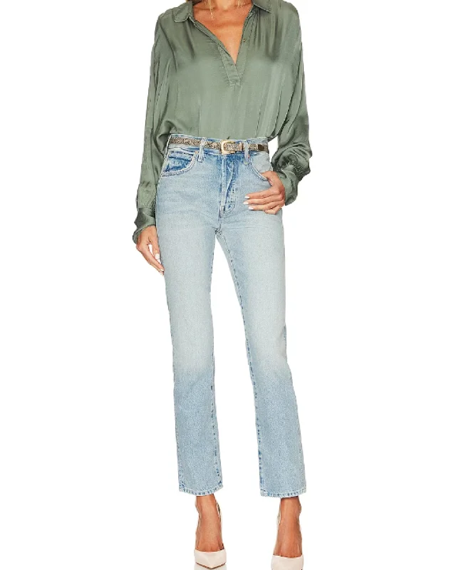 "High Waisted Hiker Hover" Jeans Trendy Skinny Fit Jeans