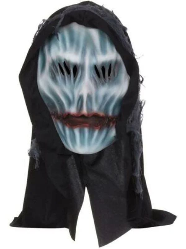 Hooded Ghost Mask Hoodie with Slim Fit Tailored Modern