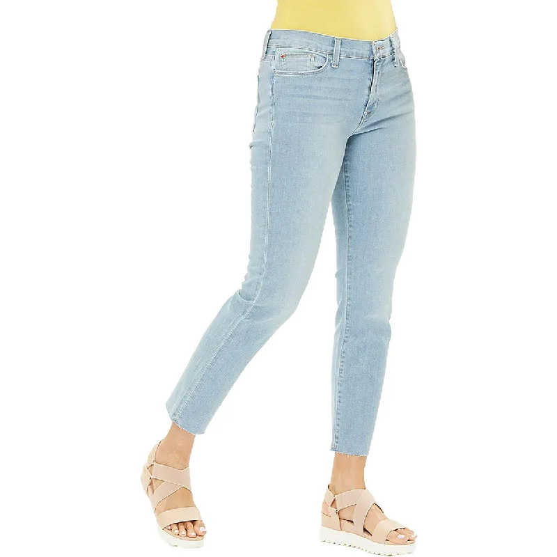 Hudson Womens Natalie Mid-Rise Straight Leg Ankle Jeans Fashionable Relaxed Fit Denim Hudson Womens Natalie Mid-Rise Straight Leg Ankle Jeans Fashionable Relaxed Fit Denim