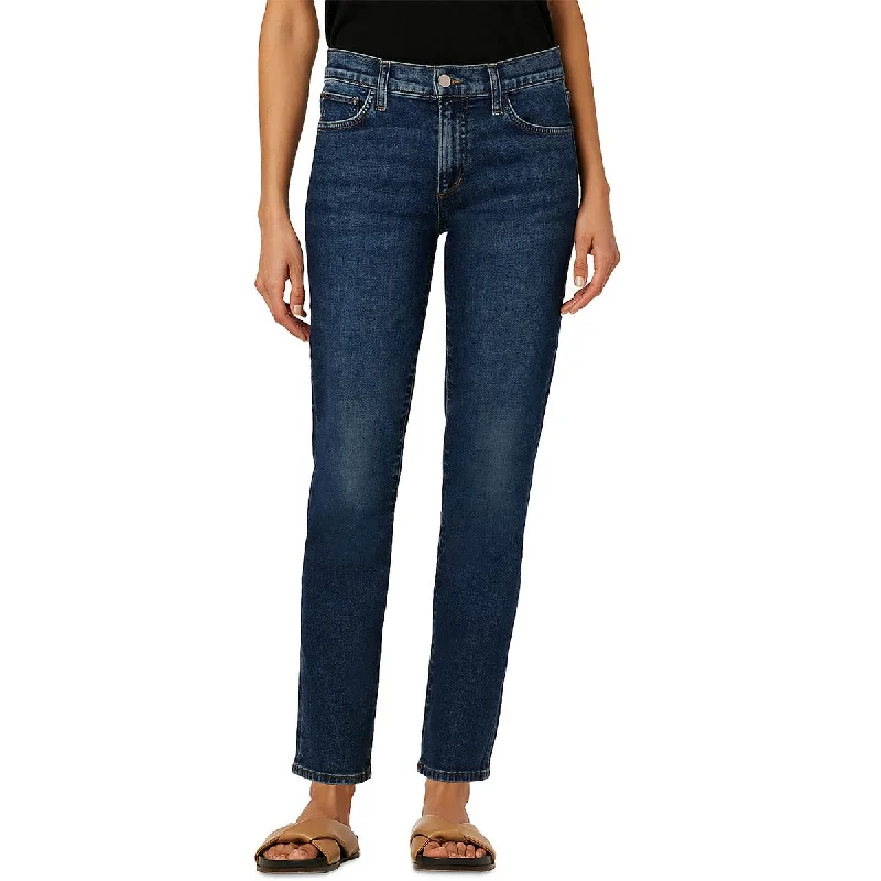 Joe's Womens Ankle Denim Straight Leg Jeans Trendy Colored Denim Jeans