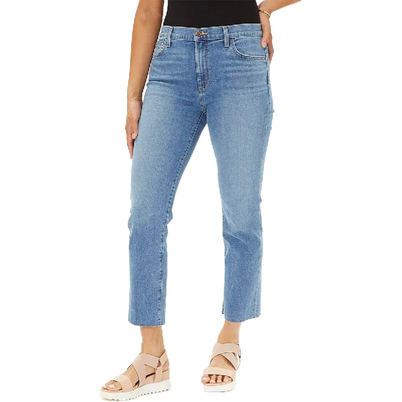 Joe's Womens Tomboy High Rise Slim Jeans Fashionable Raw Hemmed Jeans