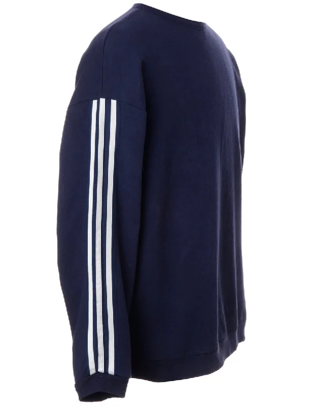 Label Corey Branded Stripe Sleeve Sweatshirt Hoodie with Lining Warm Insulated