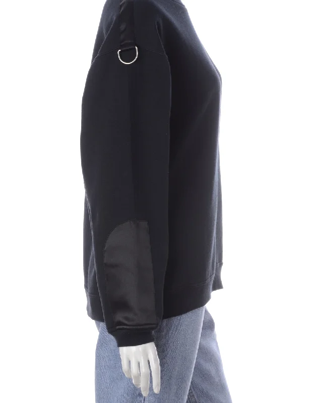 Label Damon Sweatshirt With D Rings Hoodie with Belted Waist Structured Tailored
