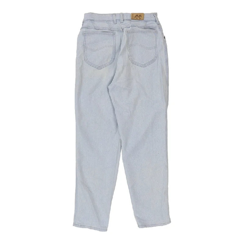 Lee Jeans - 30W UK 12 Light Wash Cotton Comfortable Zip-Fly Denim Jeans
