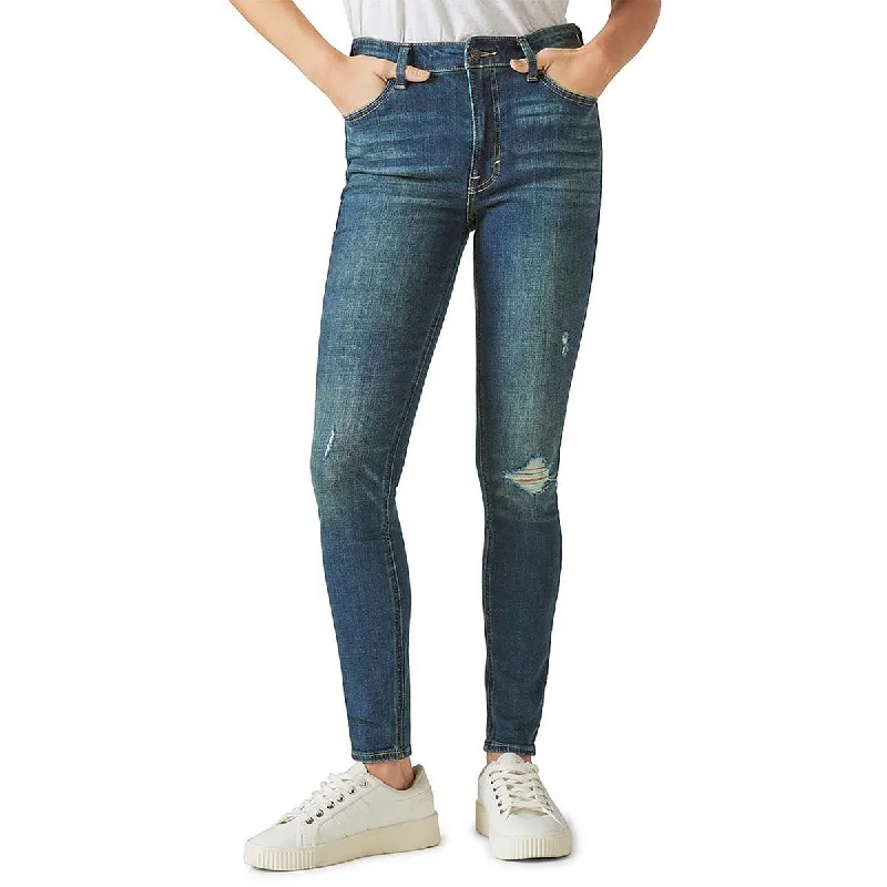 Lucky Brand Womens Bridgette High-Rise Destroyed Skinny Jeans Elegant Bootcut Fit Jeans Lucky Brand Womens Bridgette High-Rise Destroyed Skinny Jeans Elegant Bootcut Fit Jeans
