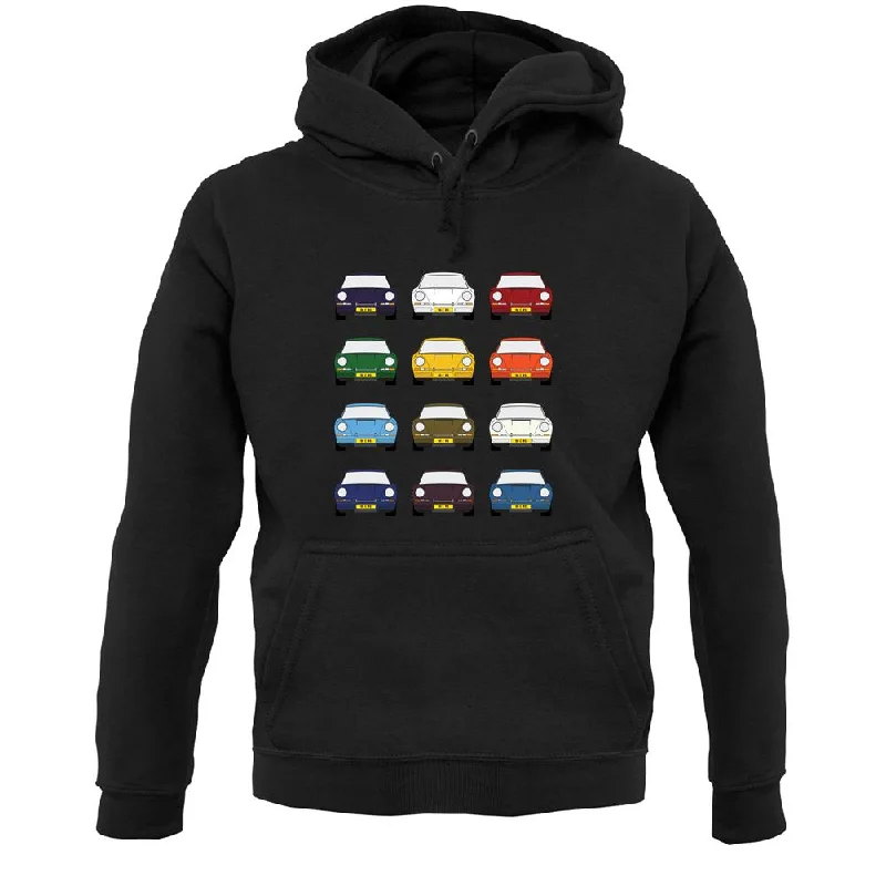 911 Carrera Rs 12 Colours Unisex Hoodie Hoodie with Hem Patch Decorative Personalized