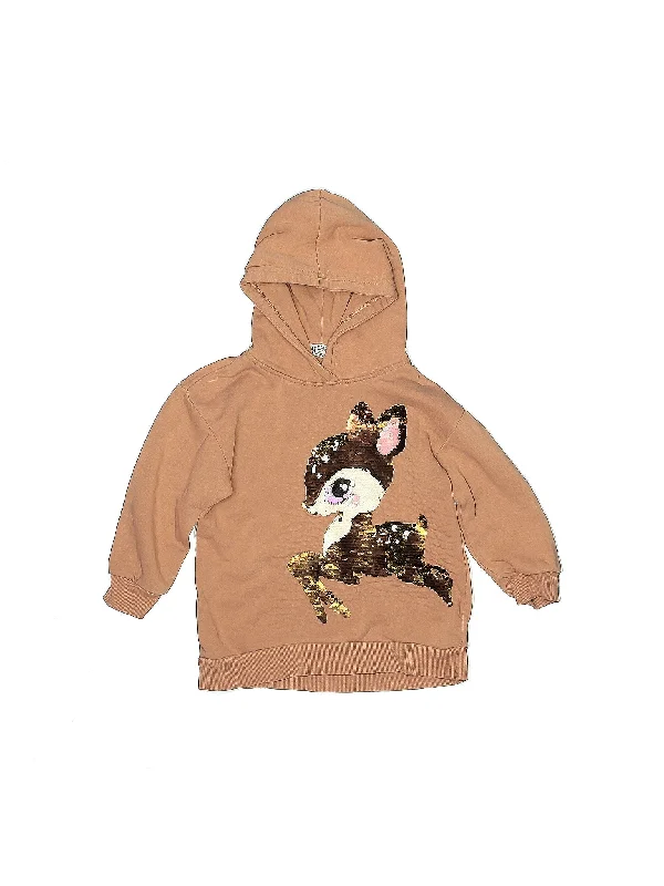 Pullover Hoodie Hoodie with Hem Lace Feminine Delicate