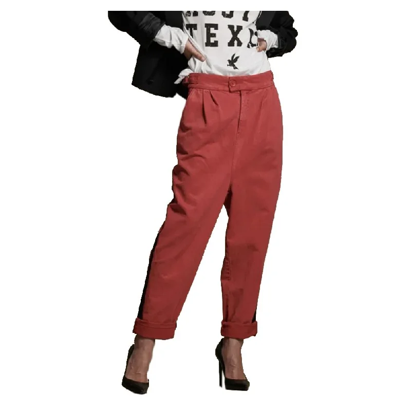 Red Cotton Jeans & Pant Trendy Acid Wash Skinny Jeans