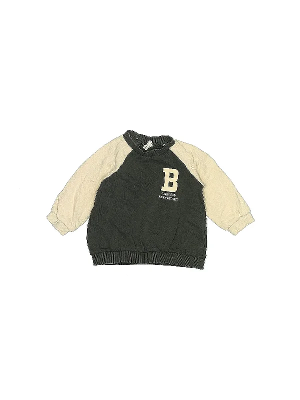 Sweatshirt Hoodie with Bell Sleeves Flared Feminine
