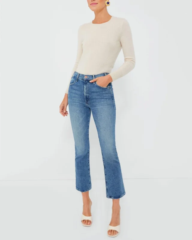 "The Hustler Ankle" Jeans Casual Bootcut Ripped Jeans