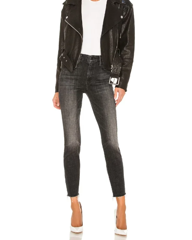 "The Looker Ankle Fray" Jeans Casual Distressed Denim Jeans