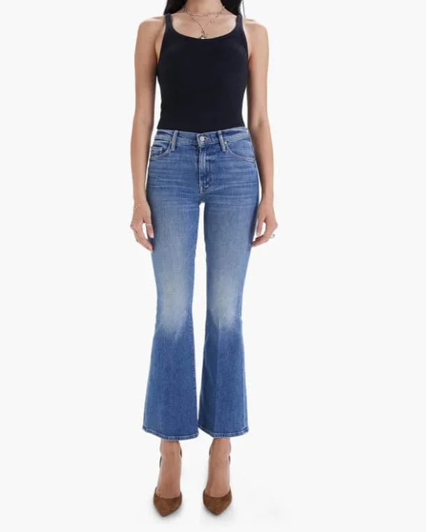 "The Weekender" Jeans in "Love Bombs" Wash Comfortable Ankle Jeans