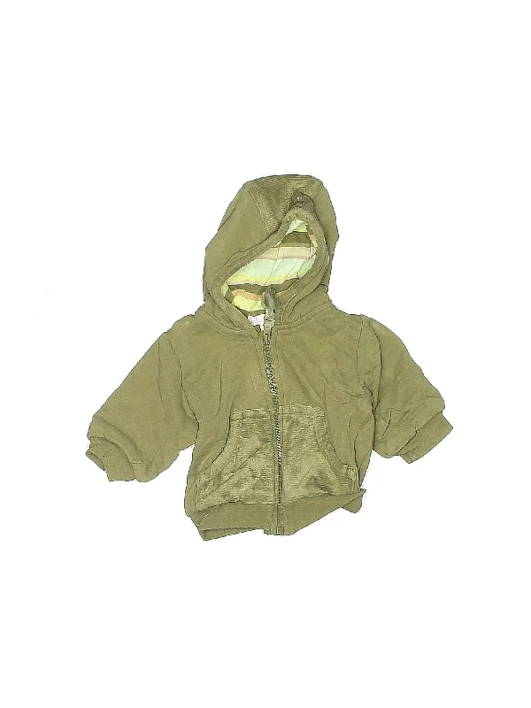 Zip Up Hoodie Hoodie with Elastic Waist Stretchable Comfortable