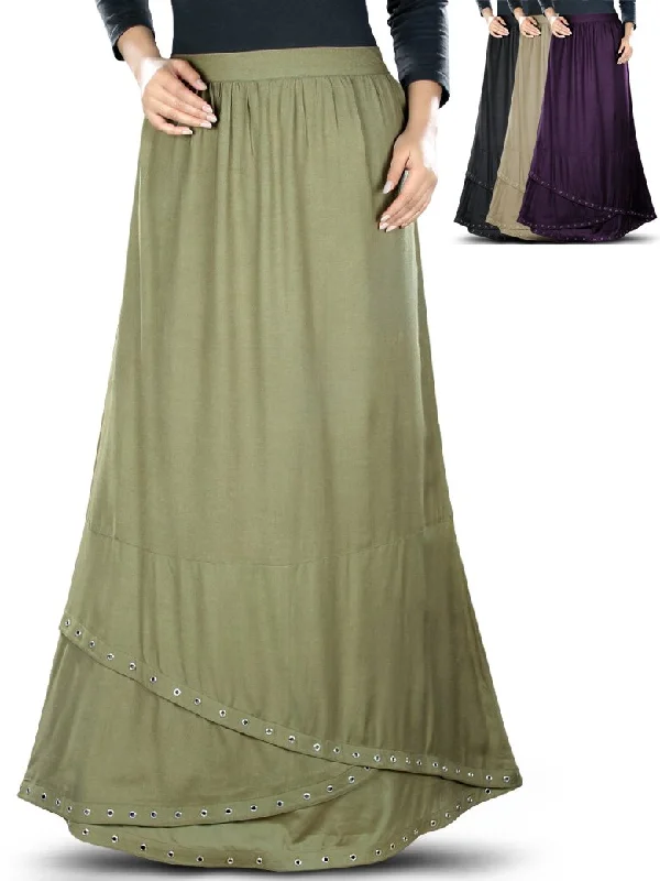 Afrah Skirt ruffled skirt detail