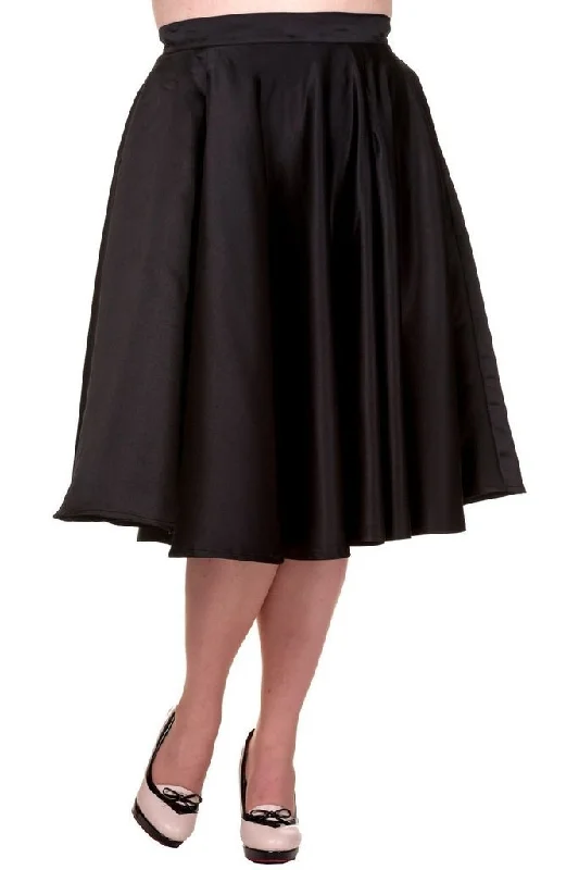 Miracles Plus Size Skirt leather skirt modern