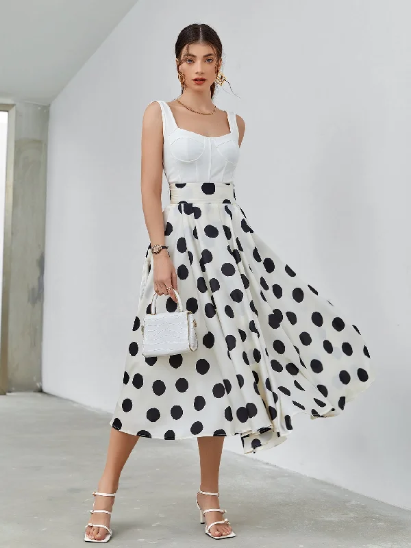 Black speckled skirt 32842 velvet skirt luxury