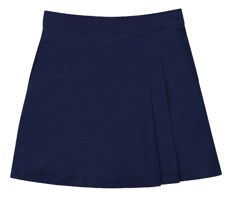 Side-Pleat Skort linen skirt breathable