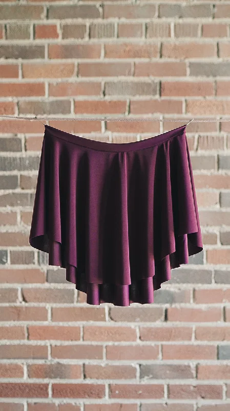 EOS PLUM SLINKY SKIRT