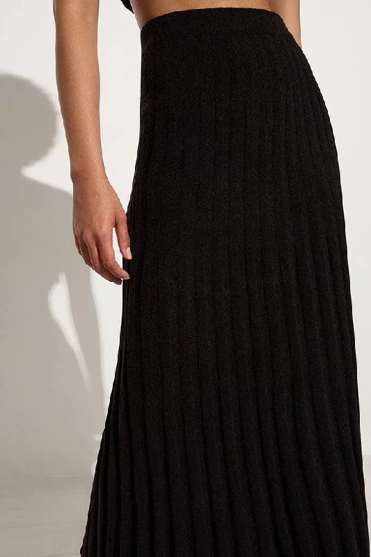 Faithfull the Brand Mona Knit Skirt - FINAL SALE patchwork skirt art