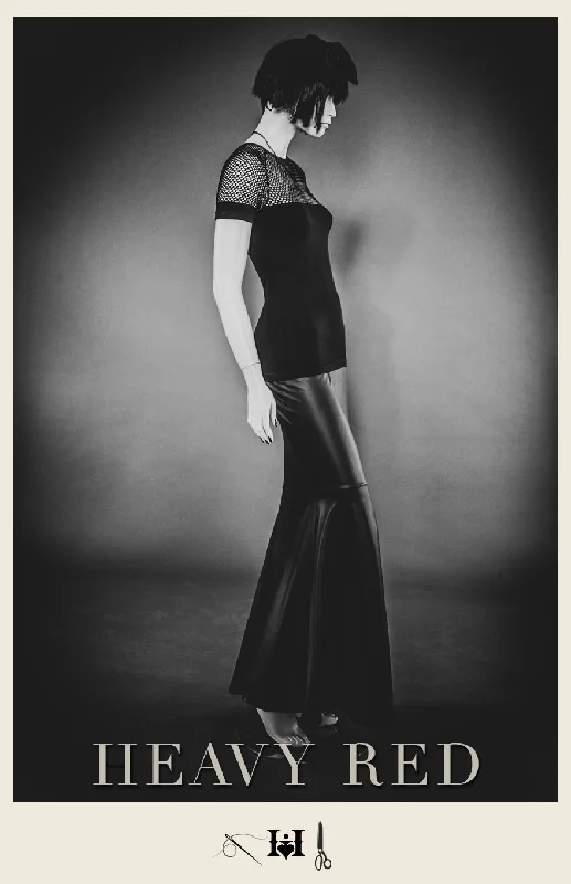 Foray In To Darkness Skirt maxi skirt elegant