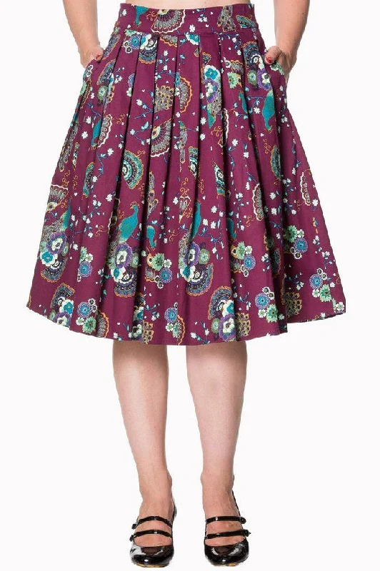 Frankie Skirt button skirt front