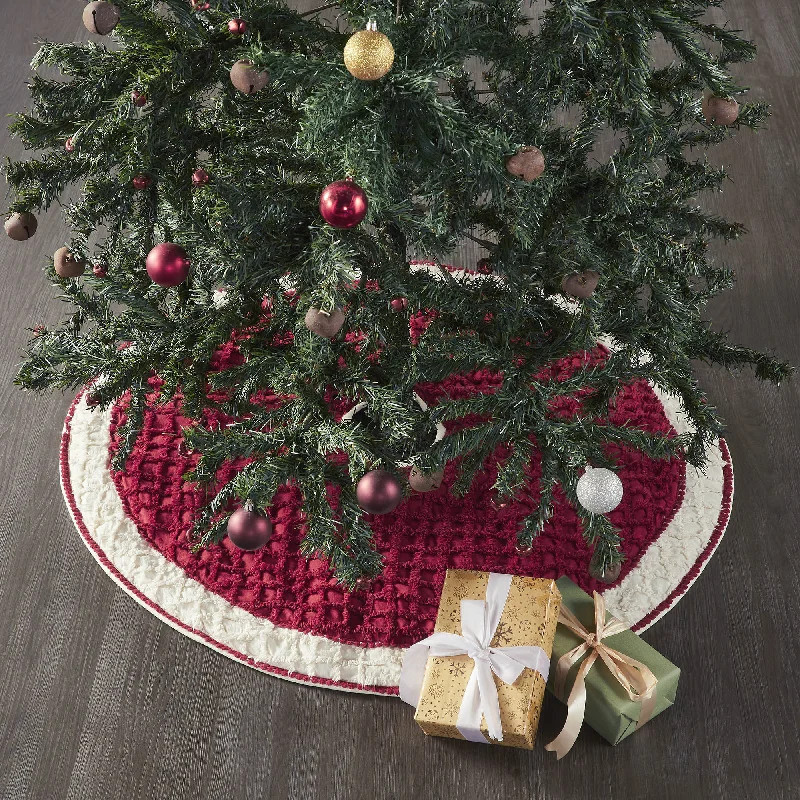 Kringle Chenille Tree Skirt 36" VHC Brands