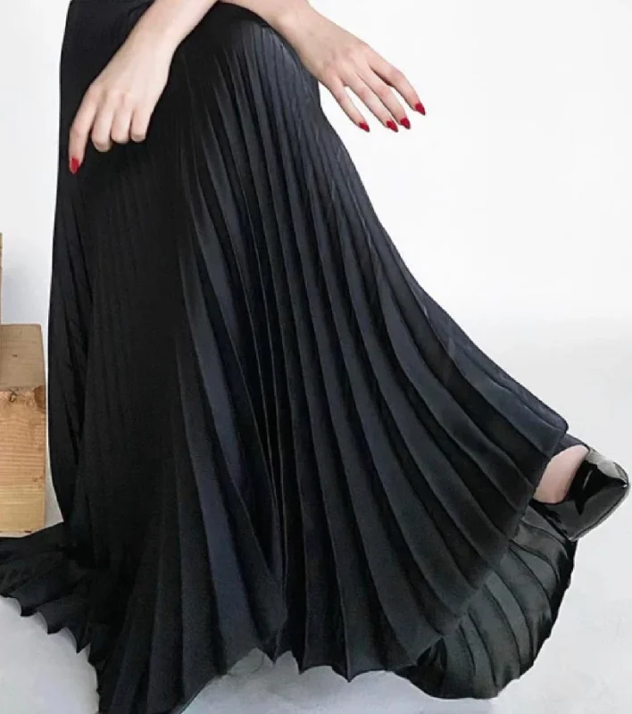 Loyd Ford Satin Midi Skirt lace skirt romantic
