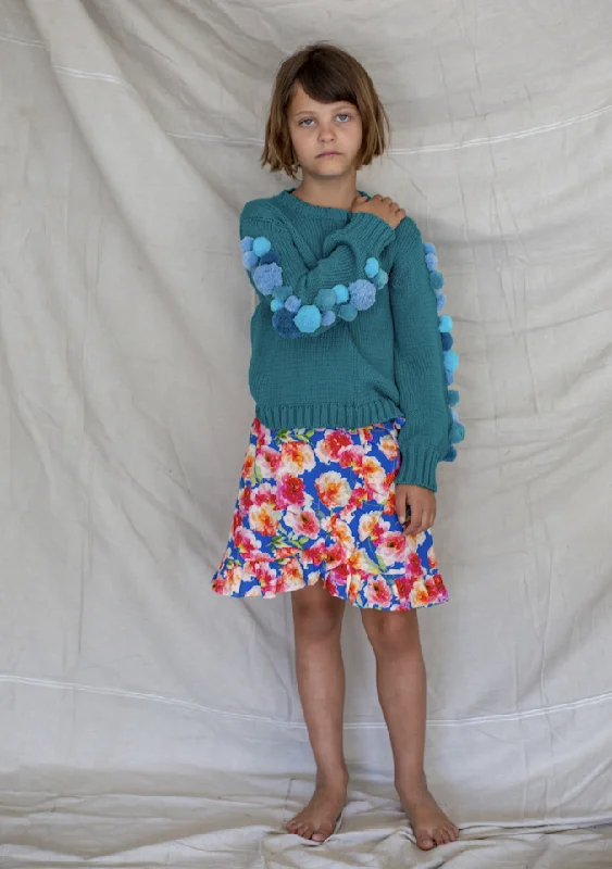 Mary Skirt - Grans Garden casual skirt length