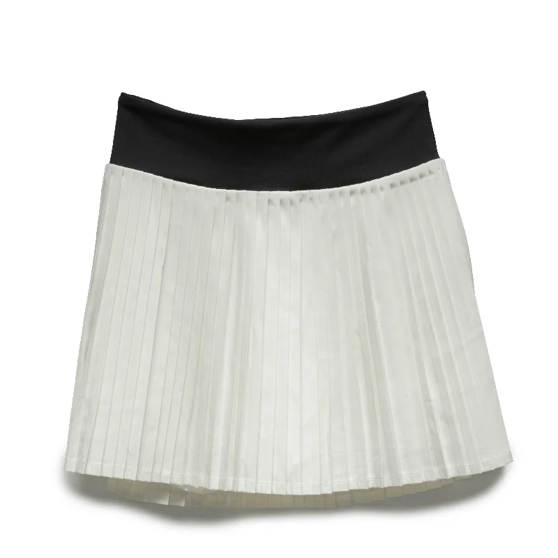 Radmor Hannah Pleated Skort - Snow White/Blue Graphite