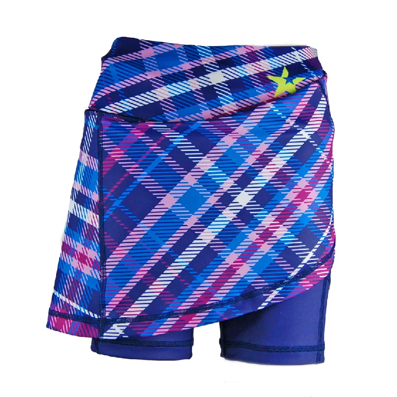 Skort | Texa Navy corduroy skirt durable