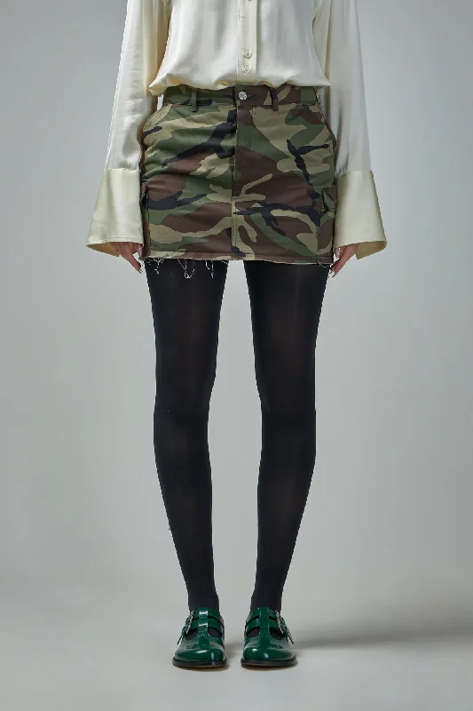 Cargo Camo Mini Skirt